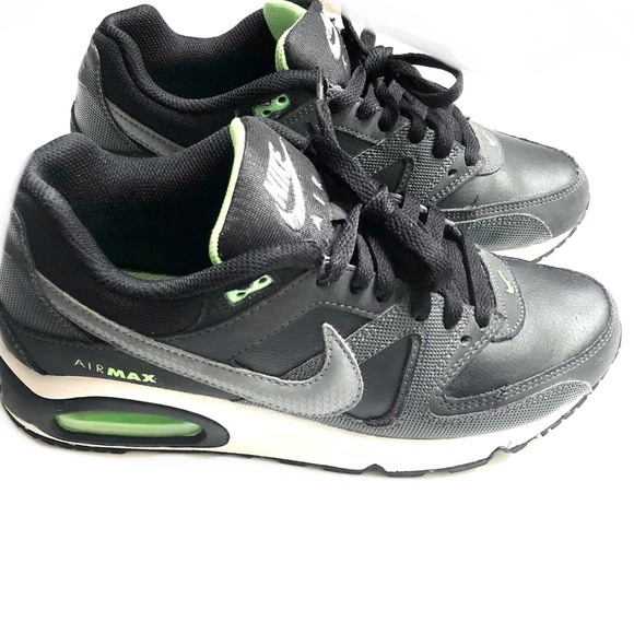 NEON GREEN NIKE AIR MAX COMMAND C-BLACK GREEN - Picture 4 of 13